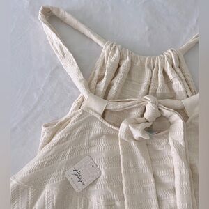 Free People NWT Ivory Beach Dress